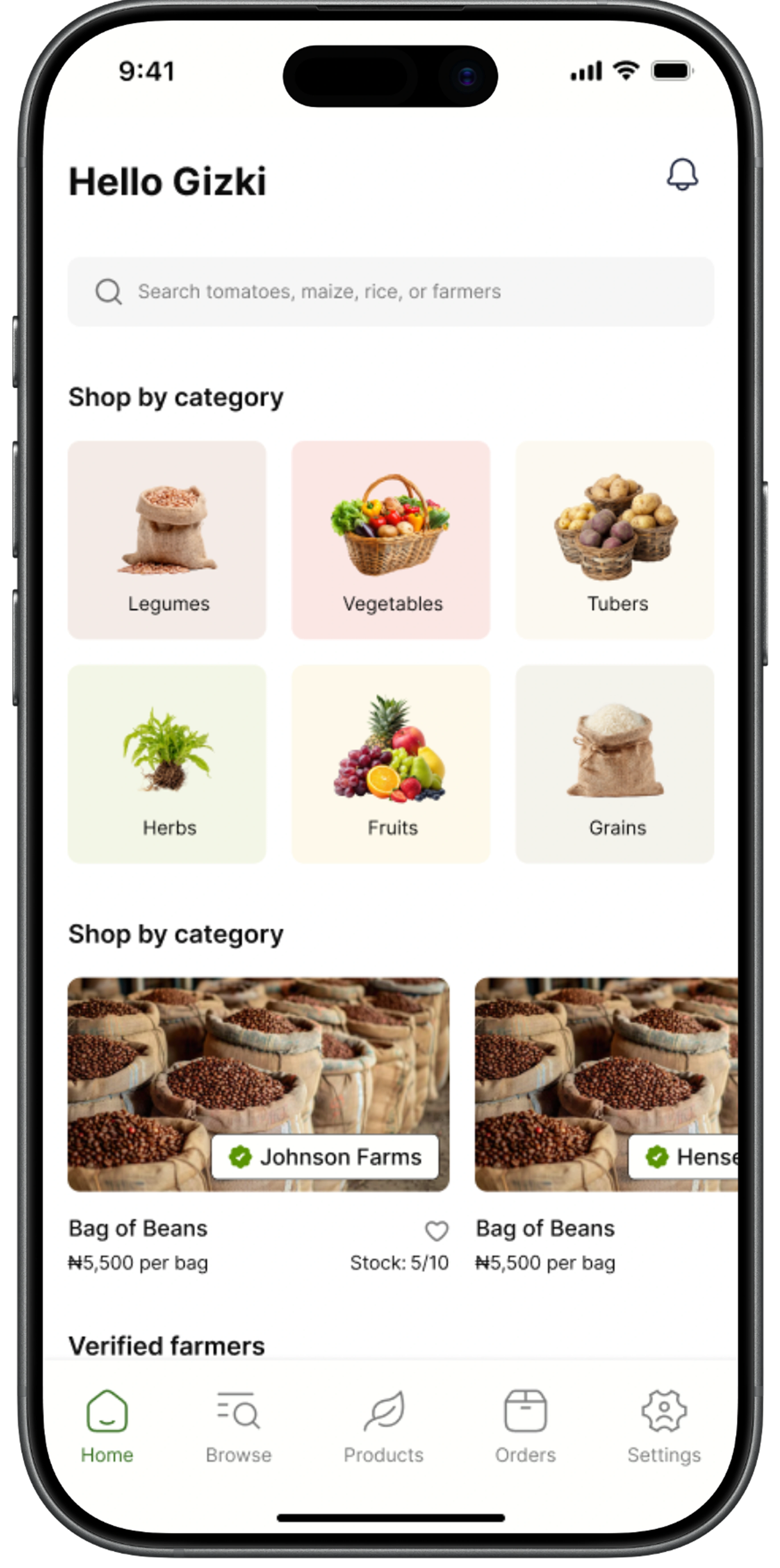 Choose Farm Produce