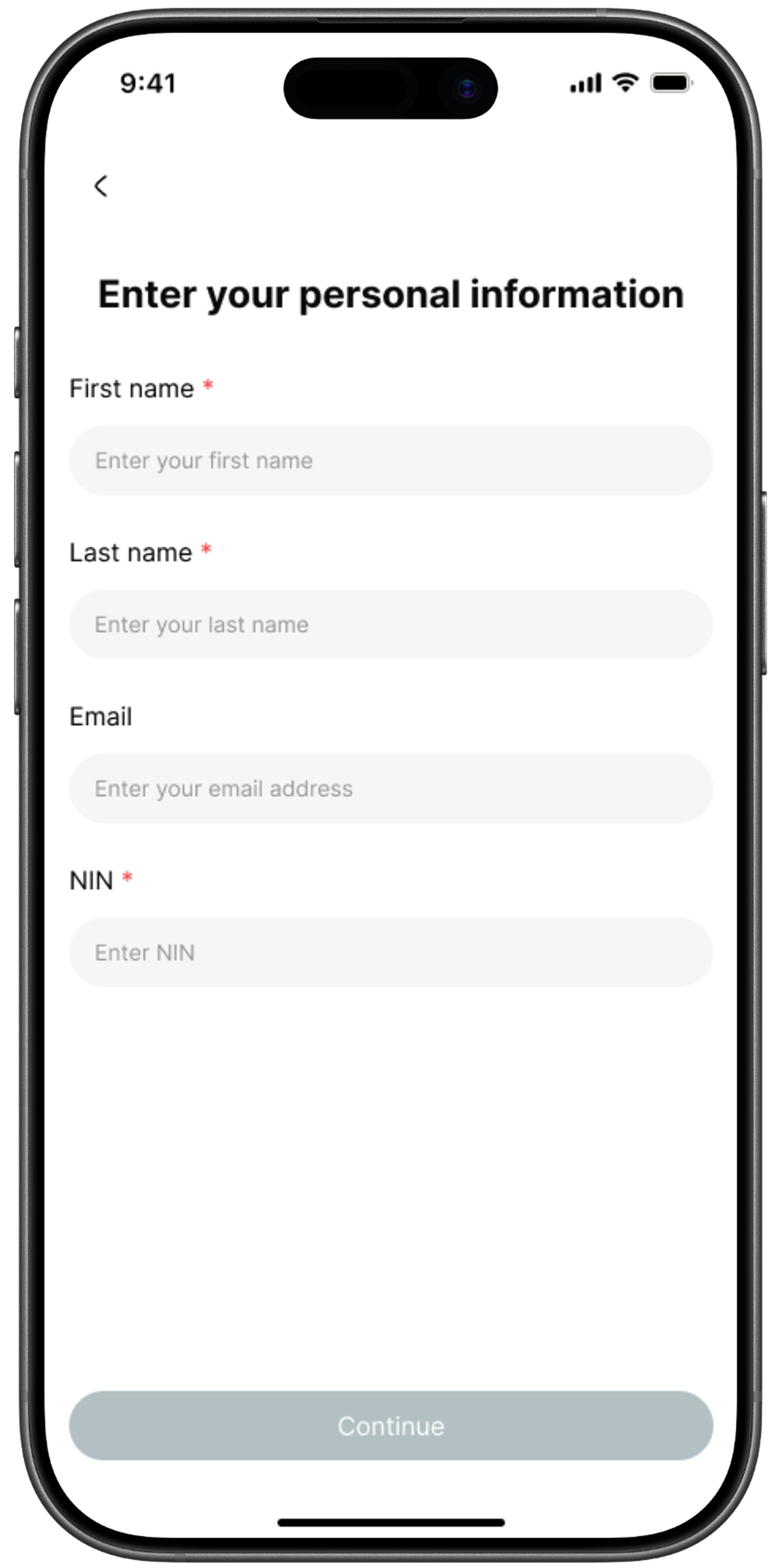 Profile Creation & Verification